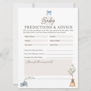 Little Sprout Baby Shower Game Julkort