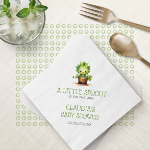 Little Sprout Baby Shower Pappersservett