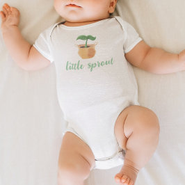 Little Sprout Cute Plant Gender Neutral T Shirt