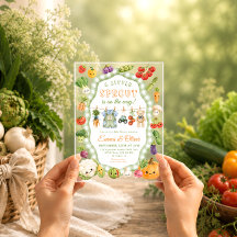 Little Sprout Farmers Market Pojke Baby Shower
