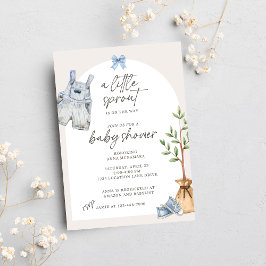 Little Sprout Garden Baby Shower-inbjudan Inbjudningar