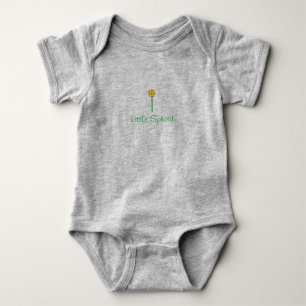 Little sprout grått t shirt