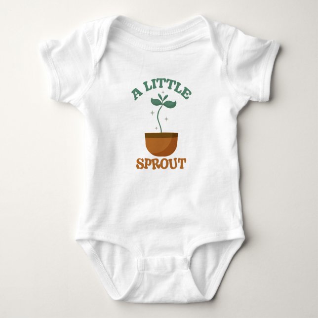 Little Sprout T Shirt (Framsida)