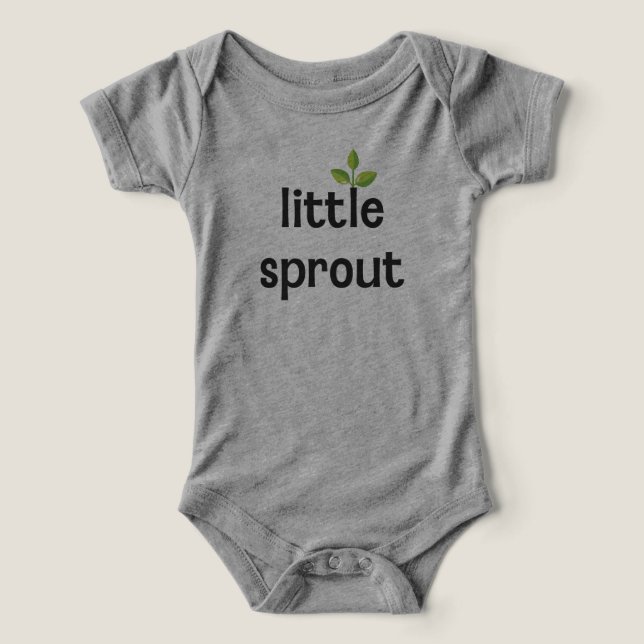Little Sprout T-Shirt Småbarn T-shirt (Design Framsida)