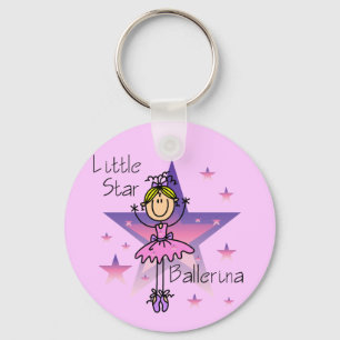 Little Star Ballerina - Blond Hair Nyckelring