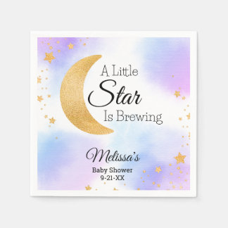 Little Star Brewing Dreamy Baby Shower Pappersservett