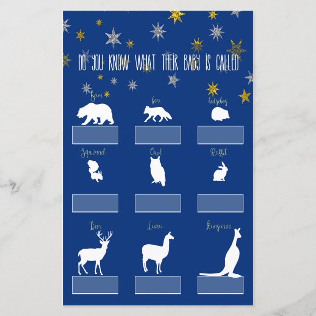 Little Star Namn My Baby Game (Framsida)