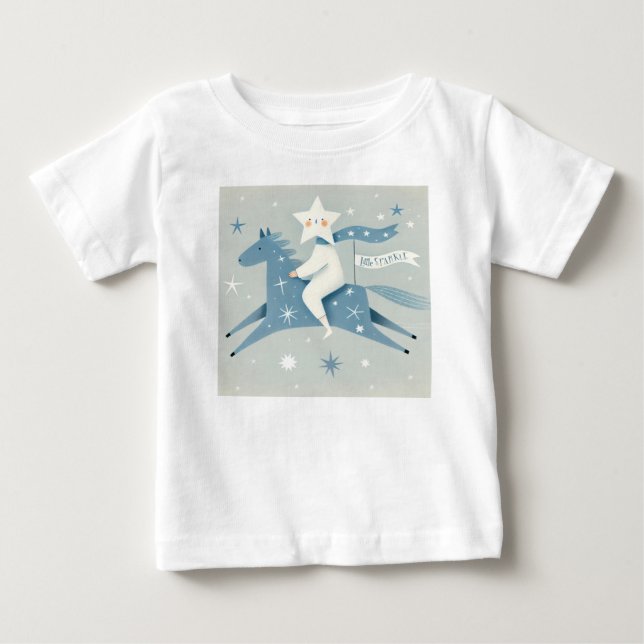 Little Star Nursery Baby T Shirt (Framsida)