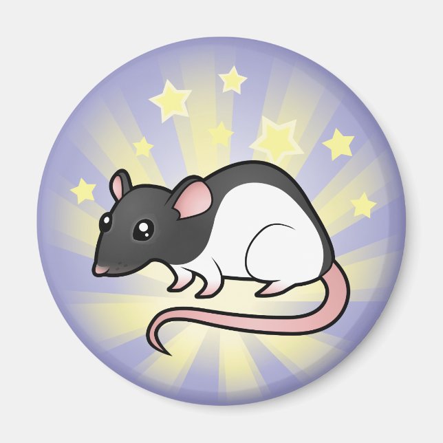 Little Star Råtta Magnet (Framsidan)