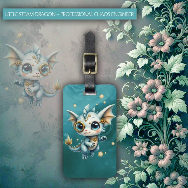 Little Steam Dragon – Professional Chaos Engineer. Bagagebricka (Skapare uppladdad)