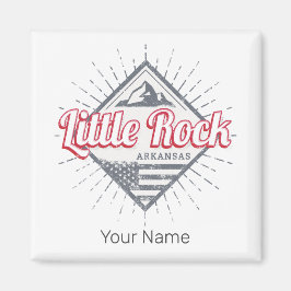 Little Sten Arkansas City United Stater USA Design Magnet