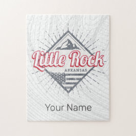 Little Sten Arkansas City United Stater USA Design Pussel