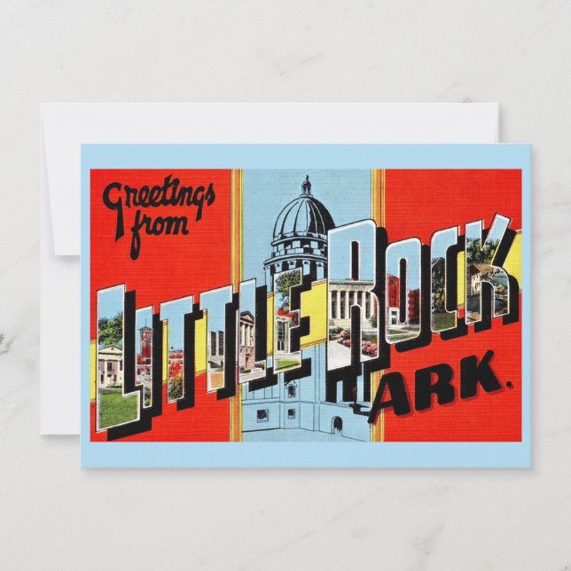 Little Sten, Arkansas Flytta Announcement Julkort (Framsida)