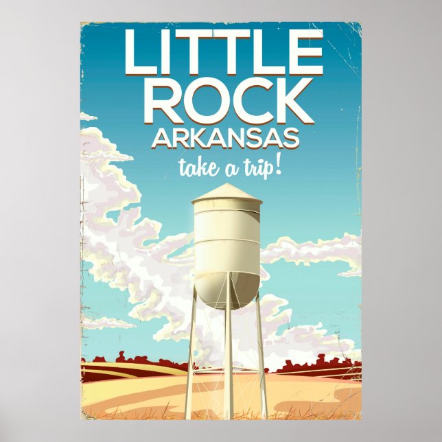 Little Sten Arkansas-reseaffisch Poster (Framsidan)