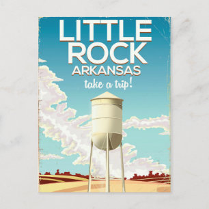 Little Sten Arkansas-reseaffisch Vykort