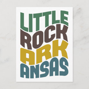 Little Sten Arkansas Retro Wave Vykort