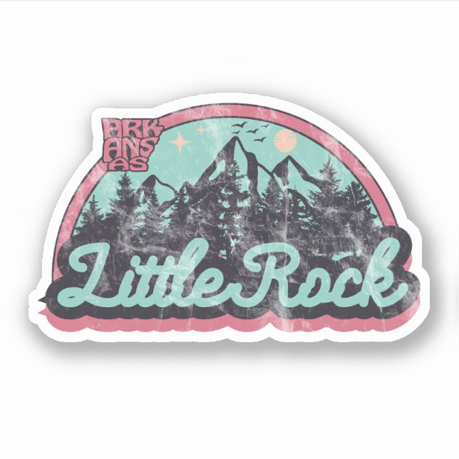 Little Sten, Arkansas Sticker Klistermärken (Framsida)