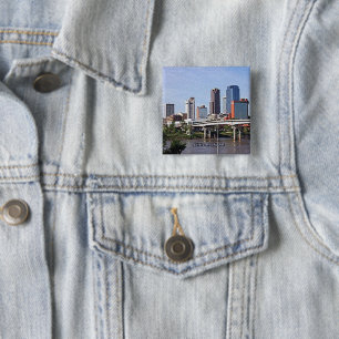 Little Sten, Arkansas USA Pinback Knapp