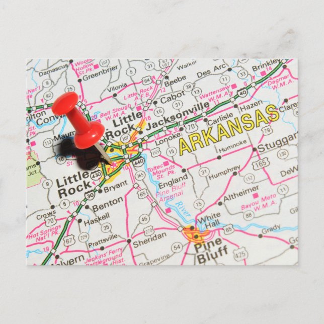 Little Sten, Arkansas Vykort (Framsida)