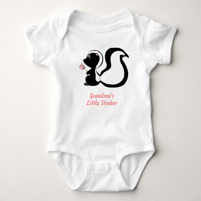 "Little Stinker" Baby T Shirt (Framsida)