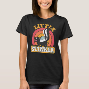 Little Stinker Skunk Pet Retro Vintage Skunk T Shirt