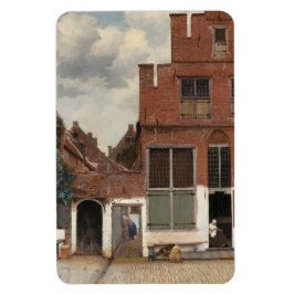 Little Street från Johannes Vermeer Magnet