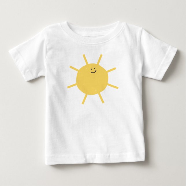 Little Sunshine 1:a Resa runt Sol Party T Shirt (Framsida)