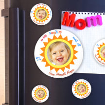 Little Sunshine Baby Photo Keepsak Kitchen Office