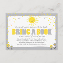 Little Sunshine Baby Shower Hämta en bok-Neutralt