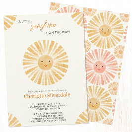 Little Sunshine Baby Shower-inbjudan Inbjudningar