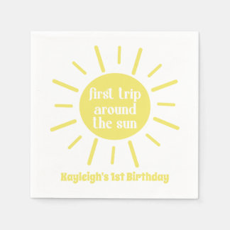 Little Sunshine First Resa runt Sol Pappersservett