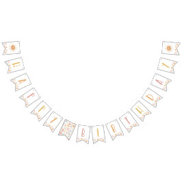 Little Sunshine Grattis på födelsedagen Banner Vimplar