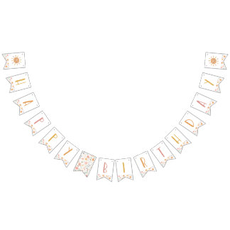 Little Sunshine Grattis på födelsedagen Banner Vimplar