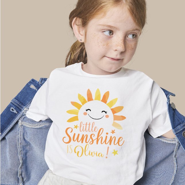 Little Sunshine Personlig Kids'Shirt T Shirt (Skapare uppladdad)