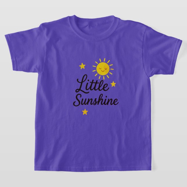 little sunshine T shirt (Laydown)