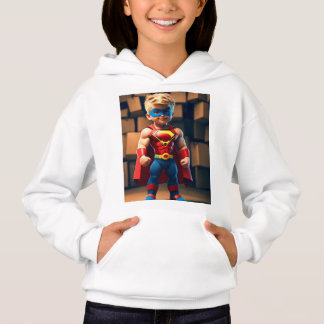 Little SuperphilBoy 3D-Tecknad - Stark och leende T Shirt