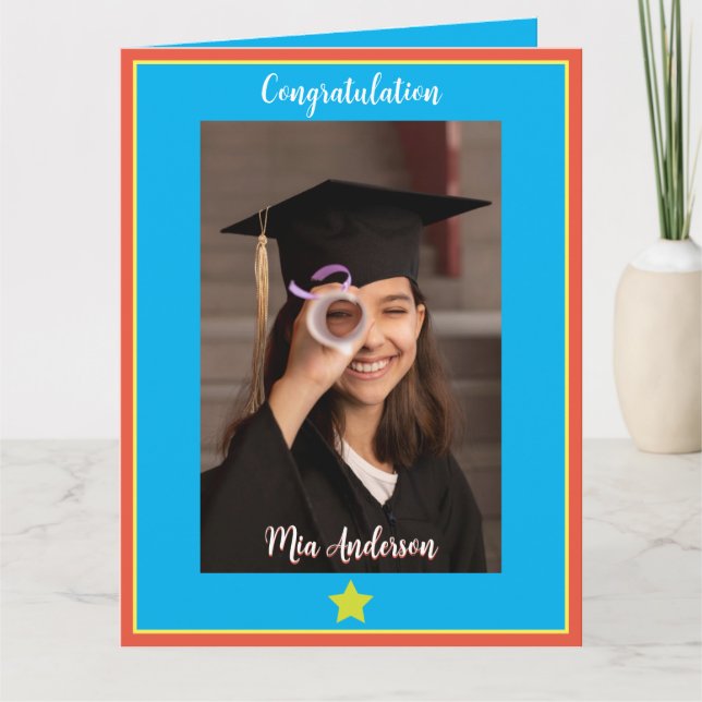 Little Superstar Studenten-kort Kort (Framsida)