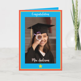 Little Superstar Studenten-kort Tack Kort