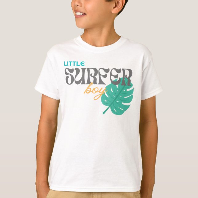 Little Surfer Boy - Kids Shirt T (Framsida)
