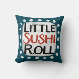 Little Sushi Roll Dekorativ kudde