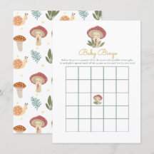 Little svamp Baby Shower Game Baby Bingo Enclos