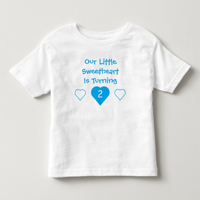 Little Swearing Birthday T Shirt (Framsida)