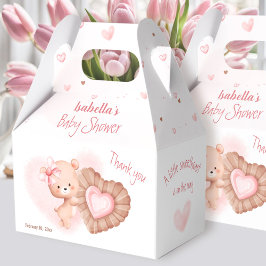 Little SweBaby Rosa Valentines Girl Baby Shower Presentaskar