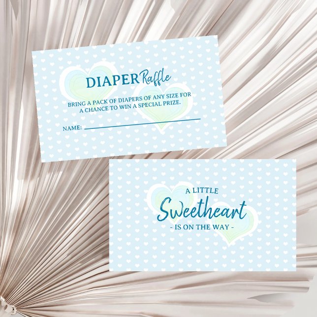 Little SweBaby Shower Diaper Raffle Tilläggskort (Skapare uppladdad)
