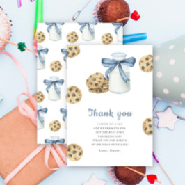 Little Sweet Cookie birthday party thank you Tack Kort