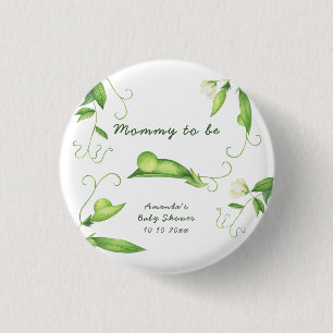 Little Sweet Pea Baby Shower - blivande mamma Knapp