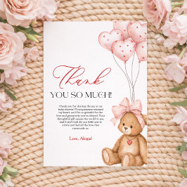 Little Sweetheart Valentine Baby Shower Tack Kort