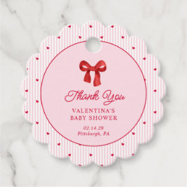 Little Sweetheart Valentine Coquette Gåvor Etiketter