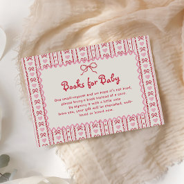 Little Sweetheart Valentines Books for Baby Card Tilläggskort