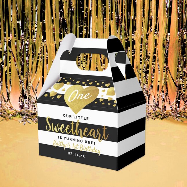 Little Sweetheart Valentine's Day Any Age Birthday Presentaskar (Skapare uppladdad)
